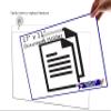 4 Pack Window Sign Holder 17" x 11" with 2 Predrilled Holes and Suction Cups with Hooks for Room Rates and Special Offers in Hotels and Motels Clear Acrylic by Marketing Holders view 4