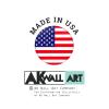 AK Wall Art - Treble Clef Music Heart Magnet - 3" x 2.5" - Black and White - Classic Heart, Vibrant view 2