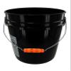 Halloween Supplies, Black Bucket with Orange Over Sized Grip (5 Gallon) view 1