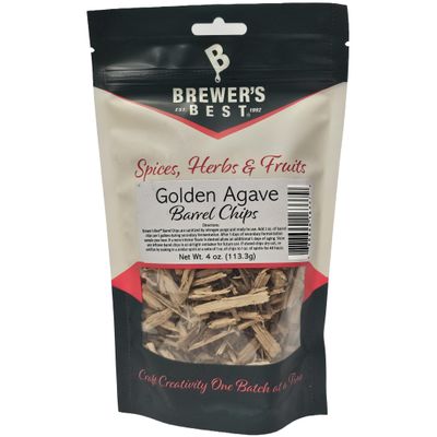 Brewer's Best Barrel Chips Golden Agave - 4 Ounces