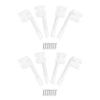Camp'N Heavy Duty RV Side Curtain Hold Down(White 8 Pack) RV Curtain Hooks OEM Fits Trailer, Camper and Motorhome view 2