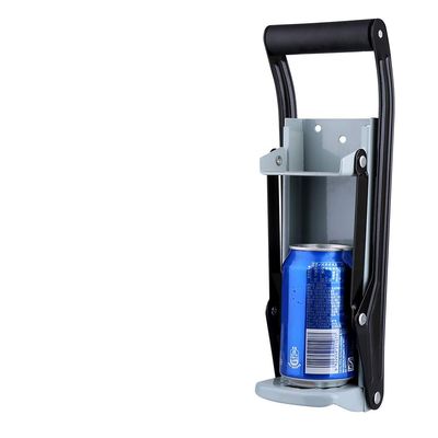 16 oz Aluminum Can Crusher & Bottle Opener Heavy Duty Wall Mounted Metal Soda Beer Smasher, Recycling Tool