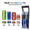 16 oz Aluminum Can Crusher & Bottle Opener Heavy Duty Wall Mounted Metal Soda Beer Smasher, Recycling Tool view 3