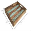 Paseo Road Wooden Turquoise Inlay Tray, 13.5x17.5x2.4 inch, Western Southwestern Rustic Lodge Style view 2