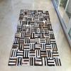 New Cowhide Rug Leather.Animal Skin Patchwork Area Carpet- cod 2004 (4 x 6) view 1