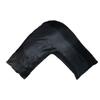 TAOSON Silky Soft Satin Soild Envelope Style V Shaped/Tri/Boomerang Pillow Cover Pillowcase Pillow Protector Cushion Cover Non Zippered Only Cover No Insert (Black) view 1