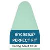 Encasa XO Ironing Board Cover and Pad 49"x18" - 4mm Felt Wide Iron Board Cover with Padding - Heat Resistant, Stain-Safe Dye, Non Slip Elastic Bungee Cord Tightening Iron Table Cover Mint Green view 1