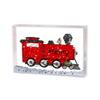 PrintedPerfection.com Personalized Train Snow Globe Frame Gift view 1