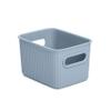 Tatay Baobab Multi-purpose Small Storage Basket with Capacity for 1.5 Litres, Blue Mist, 12.8 x 16.7 x 10 view 1