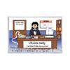 Personalized Accountant, Bookkeeper - Female Snow Globe Frame Gift view 2