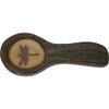 ALWAYS AZUL POTTERY 9.5 Inch Long Spoon Rest in Dragonfly Design and Seamist Glaze - Handmade Pottery Cookware Accessories - Kitchen Countertop Holder for Giant Spatula, Ladle & More view 1