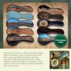 ALWAYS AZUL POTTERY 9.5 Inch Long Spoon Rest in Jaedaware Black Paws Design and Turquoise Glaze - Handmade Pottery Cookware Accessories - Kitchen Countertop Holder for Giant Spatula, Ladle & More view 2