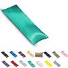 TAOSON Silky Soft Satin Soild Envelope Style V Shaped/Tri/Boomerang Pillow Cover Pillowcase Pillow Protector Cushion Cover Non Zippered Only Cover No Insert (Chocolate/Brwon) view 4