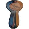 ALWAYS AZUL POTTERY 9.5 Inch Long Spoon Rest in Hummingbird Design and Azulscape Glaze - Handmade Pottery Cookware Accessories - Kitchen Countertop Holder for Giant Spatula, Ladle & More view 1