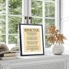 Invictus Poem Framed Art Print by William Ernest Henley / Invictus Inspirational Poem Quotes Home Decor, Motivational Gift Poster / Bedroom Poster / Home Office Positive Wall Art Framed Posters (8 x view 4