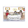 PrintedPerfection.com Personalized Family Dinner - 1 boy Snow Globe Frame Gift view 2