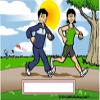 PrintedPerfection.com Personalized Name That Toon Jogger Couple Memory, Keepsake Box view 2