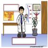 PrintedPerfection.com Personalized Chiropractor - Male Snow Globe Frame Gift view 3