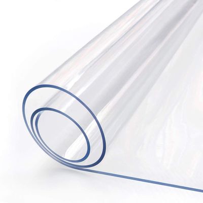 48 x 110 " 108 Clear Plastic Dining Table Protector Desk Pad Mat Wooden Furniture Coffee Glass Conference Activity Pub Dinner Banquet Tablecloth Top Protection Countertop Cover Waterproof PVC Vinyl