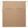 DayStar Apparel 120-2I Double Inset Pocket Full Bistro Apron, Khaki view 1