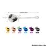 COMIART 4.7-Inch 18/10 Stainless Steel Guitar Mixing Stirring Coffee Tea Spoons - Healthy,Elegant,Mutifunctional for Cafe Latte,Espresso,Hot Chocolate,Hot Drinks,Cocktail,Dessert - Blue - Pack of 4 view 2