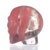 Mineralbiz 1.4" - 1.5" Man-made Red Smelted Quartz Alien Head Skull, Star Being Ornaments, Extra-Terrestrial, Home Decor view 3