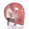 Mineralbiz 1.4" - 1.5" Man-made Red Smelted Quartz Alien Head Skull, Star Being Ornaments, Extra-Terrestrial, Home Decor view 4