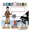 Personalized Teacher, Music - Male Snow Globe Frame Gift view 3
