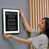 Invictus Poem Framed Art Print by William Ernest Henley / Invictus Inspirational Poem Quotes Home Decor, Motivational Gift Poster / Bedroom Poster / Home Office Positive Wall Art Framed Posters (8 x view 2