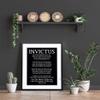 Invictus Poem Framed Art Print by William Ernest Henley / Invictus Inspirational Poem Quotes Home Decor, Motivational Gift Poster / Bedroom Poster / Home Office Positive Wall Art Framed Posters (8 x view 3