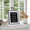 Invictus Poem Framed Art Print by William Ernest Henley / Invictus Inspirational Poem Quotes Home Decor, Motivational Gift Poster / Bedroom Poster / Home Office Positive Wall Art Framed Posters (8 x view 4