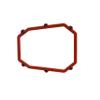 ATV TEK Elite Series 1 Side View Mirror Replacement Frame, red view 2