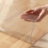 48 x 120 Inch Clear Plastic Dining Table Protector Desk Pad Mat Wooden Furniture Coffee Glass End Side Countertop Banquet Dinner Bar Tablecloth Top Protection Cover Waterproof Rectangular PVC Vinyl view 2