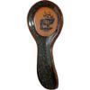 ALWAYS AZUL POTTERY 9.5 Inch Long Spoon Rest in Elk Design and Seamist glaze - Handmade Pottery Cookware Accessories - Kitchen Countertop Holder for Giant Spatula, Ladle & More view 1