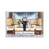 PrintedPerfection.com Personalized Communion, Boy - Female Priest Snow Globe Frame Gift view 2