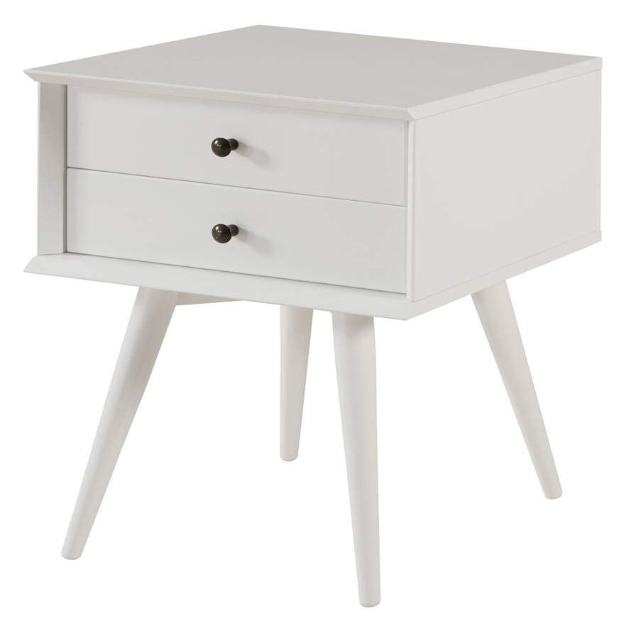 Camaflexi Mid Century nightstand (White)