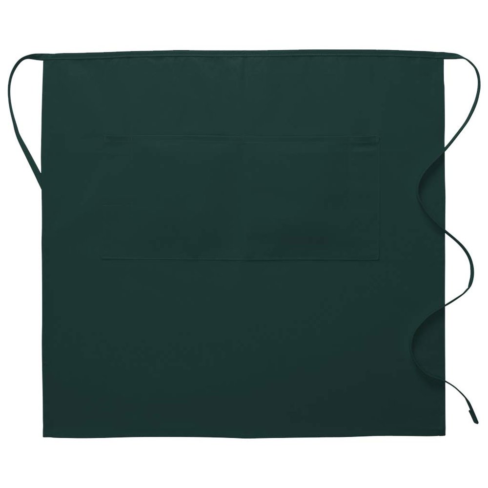 DayStar Apparel 124 3/4 Bistro Apron w/Center Divided Pocket, Hunter