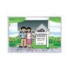 PrintedPerfection.com Personalized New Home - Couple Snow Globe Frame Gift view 2