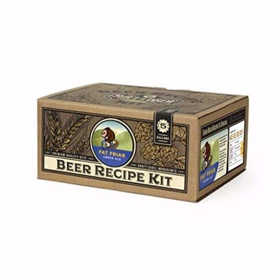 Craft a Brew - Beer Recipe Kit - Fat Friar Amber Ale - Home Brewing Ingredient Refill - Beer Making Supplies - Includes Hops, Yeast, Malts, Extracts - 5 Gallons