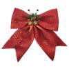 allgala Christmas Decorative Bows for Wreath Garland Treetopper Christmas Tree (14" Jumbo Red 2-PK)-XBW93018 view 1