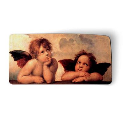 Cherubs Angels Sistine Chapel Raphael - Magnet - Flexible Waterproof - Fridge Locker - 4"