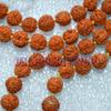 Om Pooja Shop 4mm - 5 Mukhi Rudraksha Mala for Worship view 2