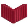 (24 Pack) Bulk Fleece 50x60 Throw Blankets for Wedding Favors, Homeless Women, Men, Homes, Bed, Sofa, Couch, Office, Pet Blankets, Travel | Soft Warm Lightweight Throw Blankets in Bulk (Red) view 3