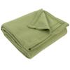 (24 Pack) Bulk Fleece 50x60 Throw Blankets for Wedding Favors, Homeless Women, Men, Homes, Bed, Sofa, Couch, Office, Pet Blankets, Travel | Soft Warm Lightweight Throw Blankets in Bulk (Green) view 4