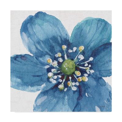 Trademark Fine Art Blue and Green Garden V by Lisa Audit, 18x18