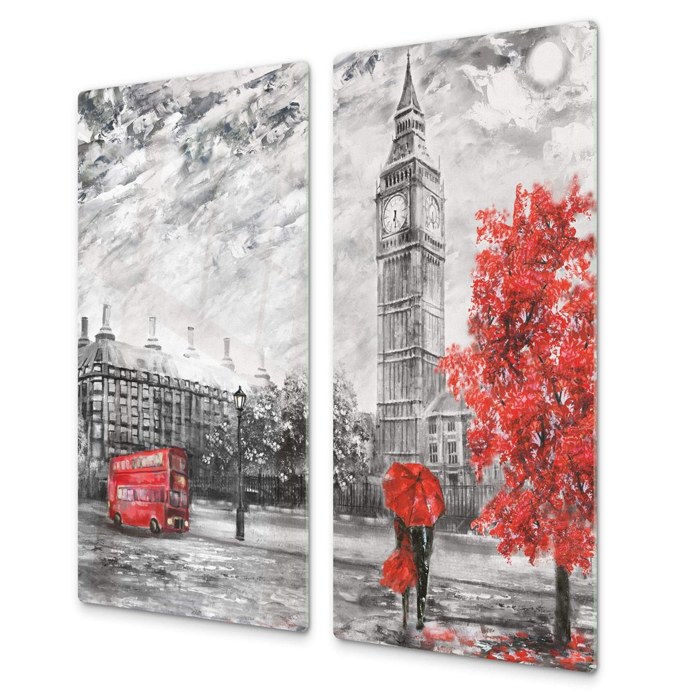 Concept Crystal Tempered GLASS Kitchen Board  Impact & Scratch Proof Glass Cutting Board; MEASURES: SINGLE: 60 x 52 cm (23,62 x 20,47); DOUBLE: 30 x 52 cm (11,81 x 20,47); D13 Images