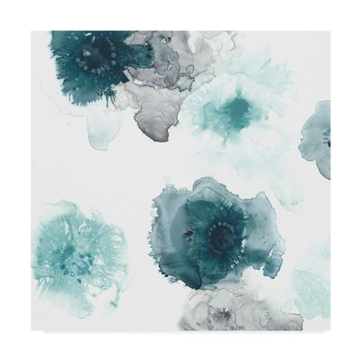Trademark Fine Art Floating Indigo IV by June Erica Vess, 18x18