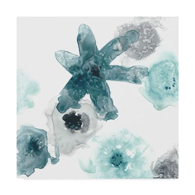 Trademark Fine Art Floating Indigo II by June Erica Vess, 24x24