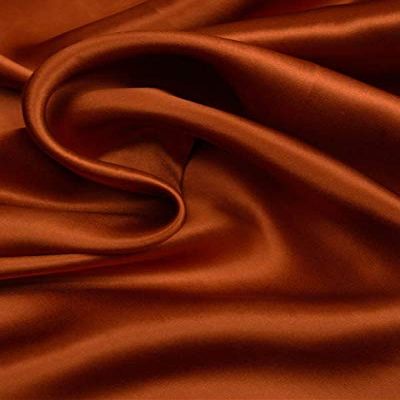 Reliable Bedding Silk Satin Sheets Set | Silk Satin Sheets Set Full XL | Full XL Sheets Set Bronze | Silk Fitted Sheet 26 Inch Deep Pocket | 4 Pc Sheet Set | Silk Flat Sheet & Pillowcases Set.
