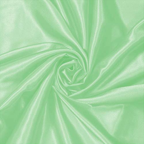 Reliable Bedding Silk Satin Sheets Set | Silk Satin Sheets Set Full XL | Full XL Sheets Set Mint Green | Silk Fitted Sheet 26 Inch Deep Pocket | 4 Pc Sheet Set | Silk Flat Sheet & Pillowcases Set.